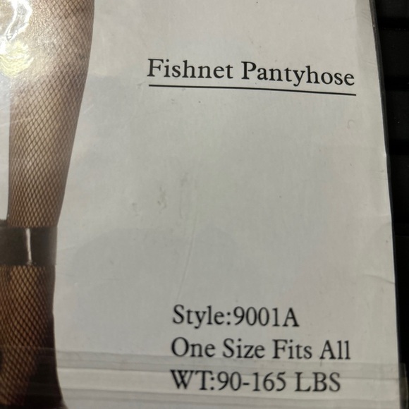 Leg Avenue Fishnet Pantyhose Style 9001A One Size Neon Orange 90-165 lbs. New - Picture 3 of 10